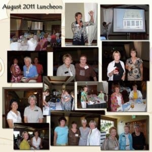 Pictures from our August Luncheon