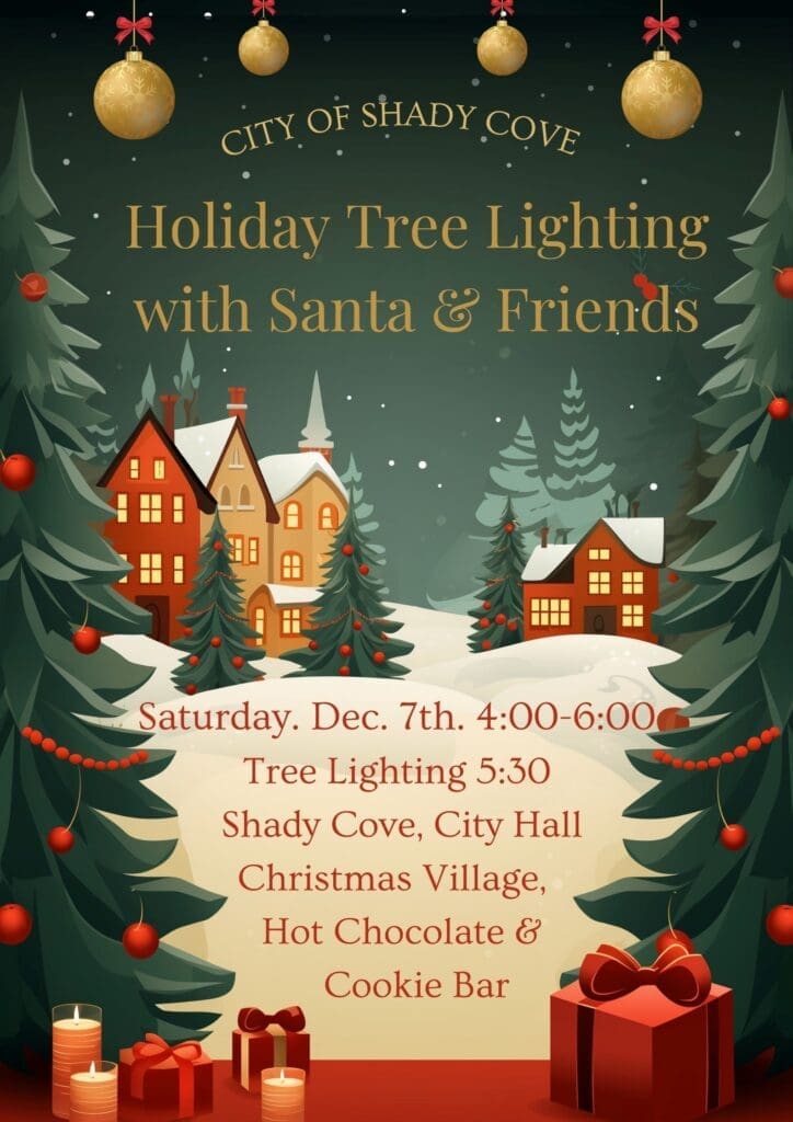 Tree Lighting Flyer